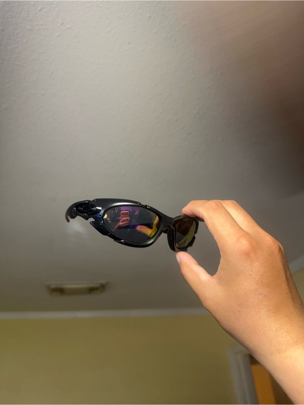 Oakley Black Iridium Lens Sports Sunglasses